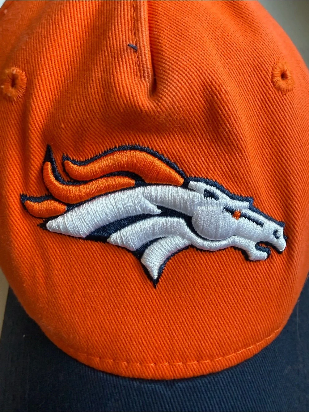 Denver Broncos Youth Snapback Hat Orange Navy NFL Team Apparel Adjustable Cap Bo
